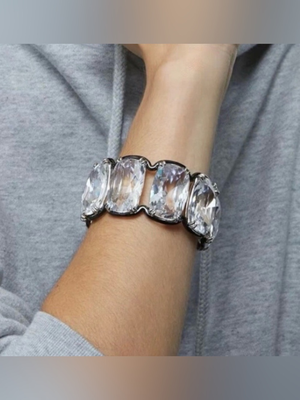 NEW Swarovski Harmonia Crystal Cuff Bracelet